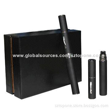 650mAh Electronic Cigarette from eGo-W with Pen Caps and Transparent Atomizer